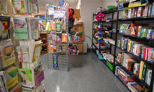 Picture of the Treasure Chest items that students can buy. 
